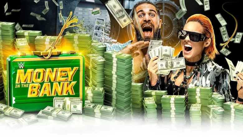 Poster WWE Money in the Bank 2022