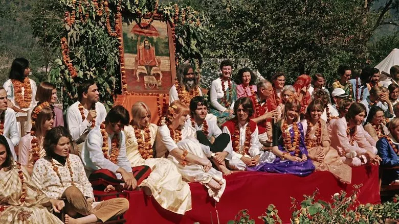 Poster The Beatles y la India