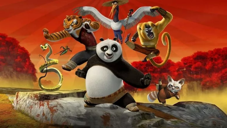 Poster Kung Fu Panda: Los secretos de los cinco furiosos