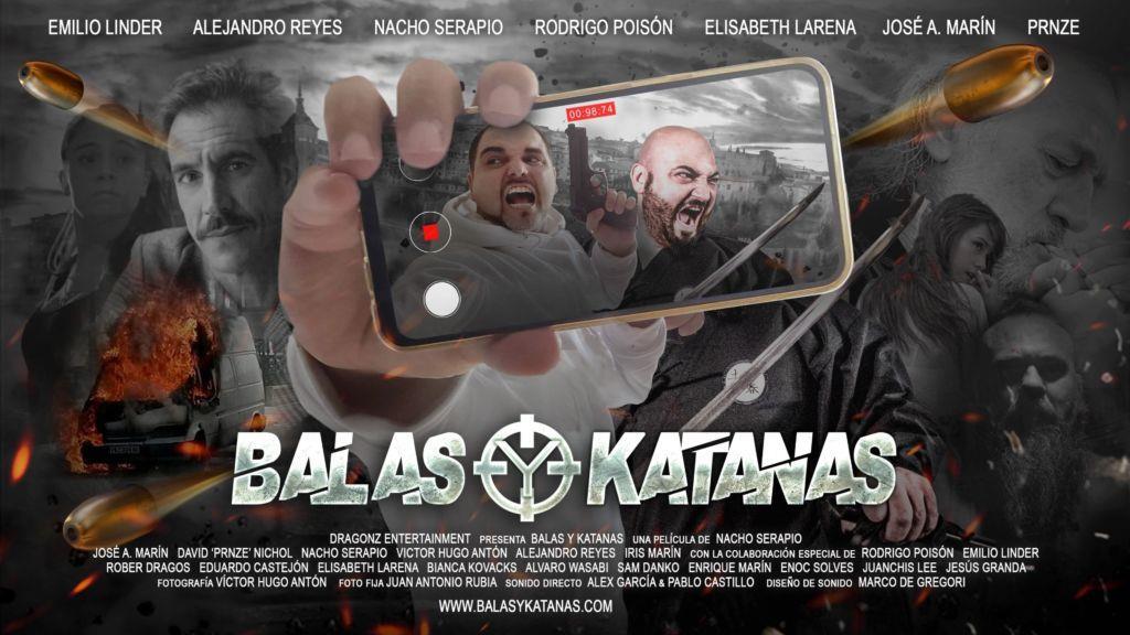 Poster Balas y Katanas