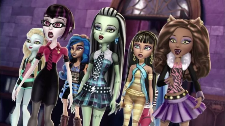 Poster Monster High: Frights, Camera, Action!