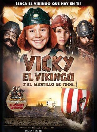 Poster Vicky el vikingo y el martillo de Thor