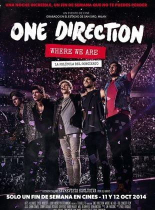 Poster One Direction: Where We Are - La película del concierto