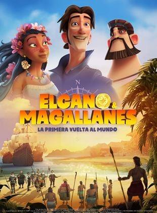 Poster Elcano y Magallanes: La primera vuelta al mundo