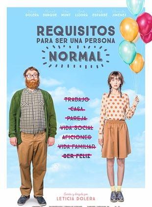 Poster Requisitos para ser una persona normal