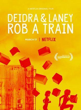 Poster Deidra y Laney asaltan un tren